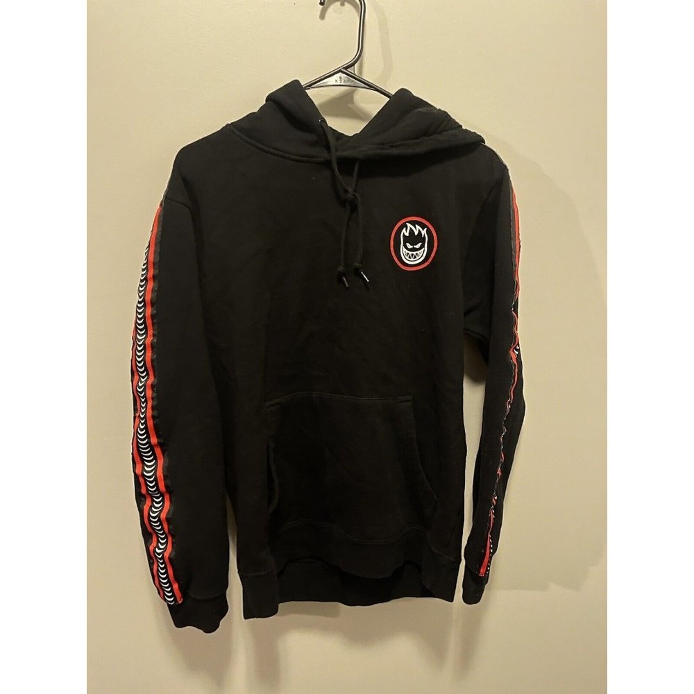 Vintage Spitfire Wheels "The End" Long Sleeve Pullover Small Hoodie Size S